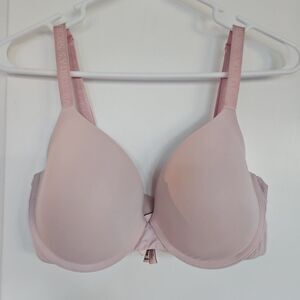 Victoria's Secret T-Shirt Bra‎ 34DD Pink/Lilac Lightly Lined Demi Coverage